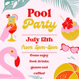 Happy July!�🌞
Our Annual Pool Party will be July 12th from 5PM to 8PM. Come enjoy food, drinks, games, raffles and of course... the pool!�💦� We will have prizes to raffle off, $1 to be entered into the raffles. All proceeds will be going to St.Judes. We hope to see everyone there �😊�
#themarlowelakeboone #residentevents #poolparty #annualpoolparty #apartmentsforrent #residentsatisfaction Instagram post from @themarlowelakeboone on July 01, 2024 13:06:52pm